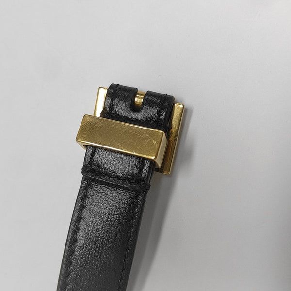 MANHATTAN Medium Calfskin Black