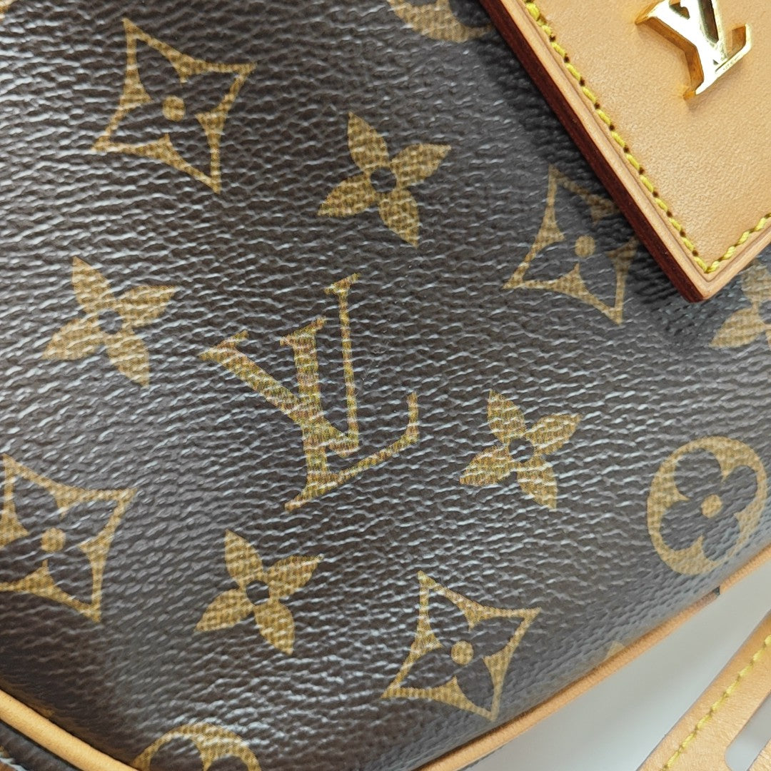 BOITE CHAPEAU MM Monogram Coated Canvas Brown