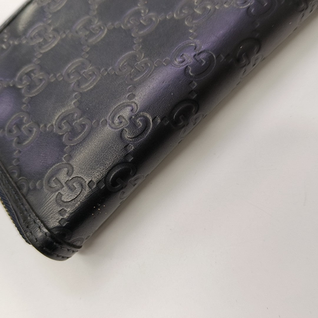 Monogram Calfskin Wallet Black
