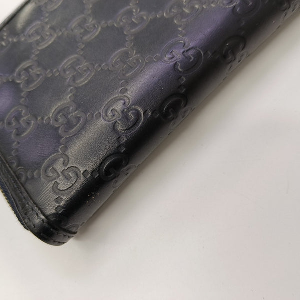 Monogram Calfskin Wallet Black