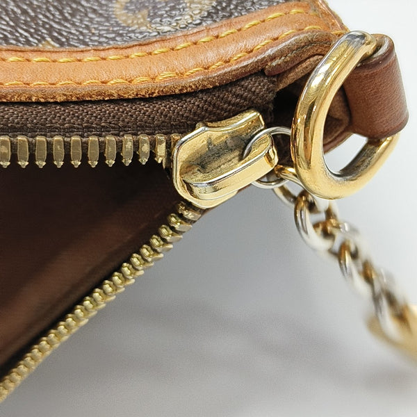 PALERMO PM Monogram Coated Canvas Brown