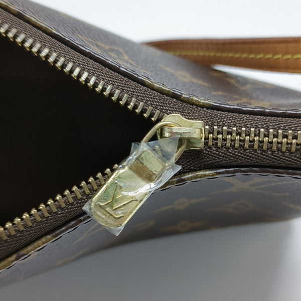 ACCESSOIRES GM Monogram Coated Canvas Brown