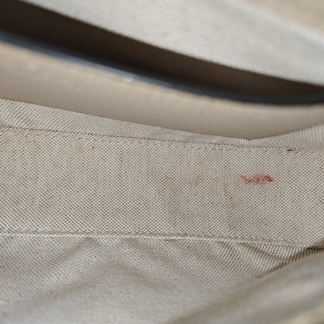 Ophidia Small Monogram Coated Canvas Beige