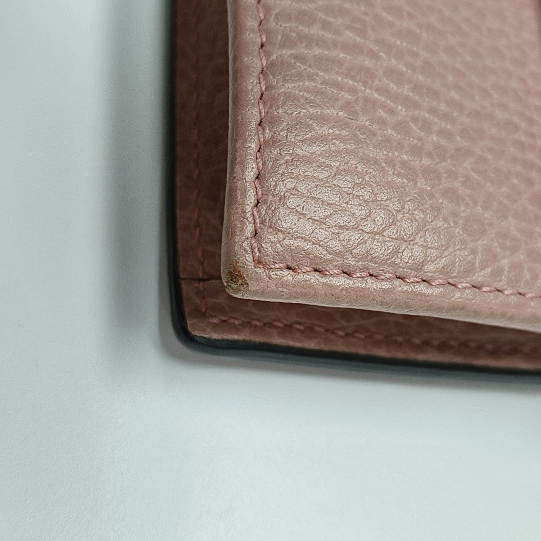 Interlocking G Small Calfskin Pink