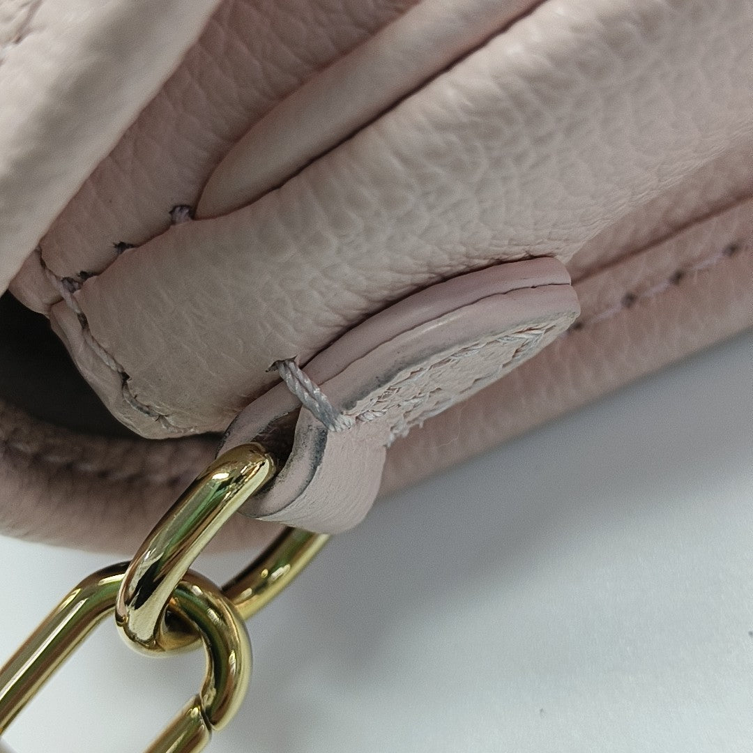 DIANE Nano Monogram Calfskin Pink