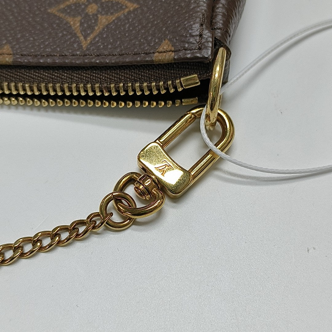 ACCESSOIRES Mini Monogram Coated Canvas Brown