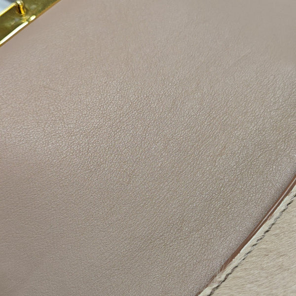 Fur Shoulder Bag Pink
