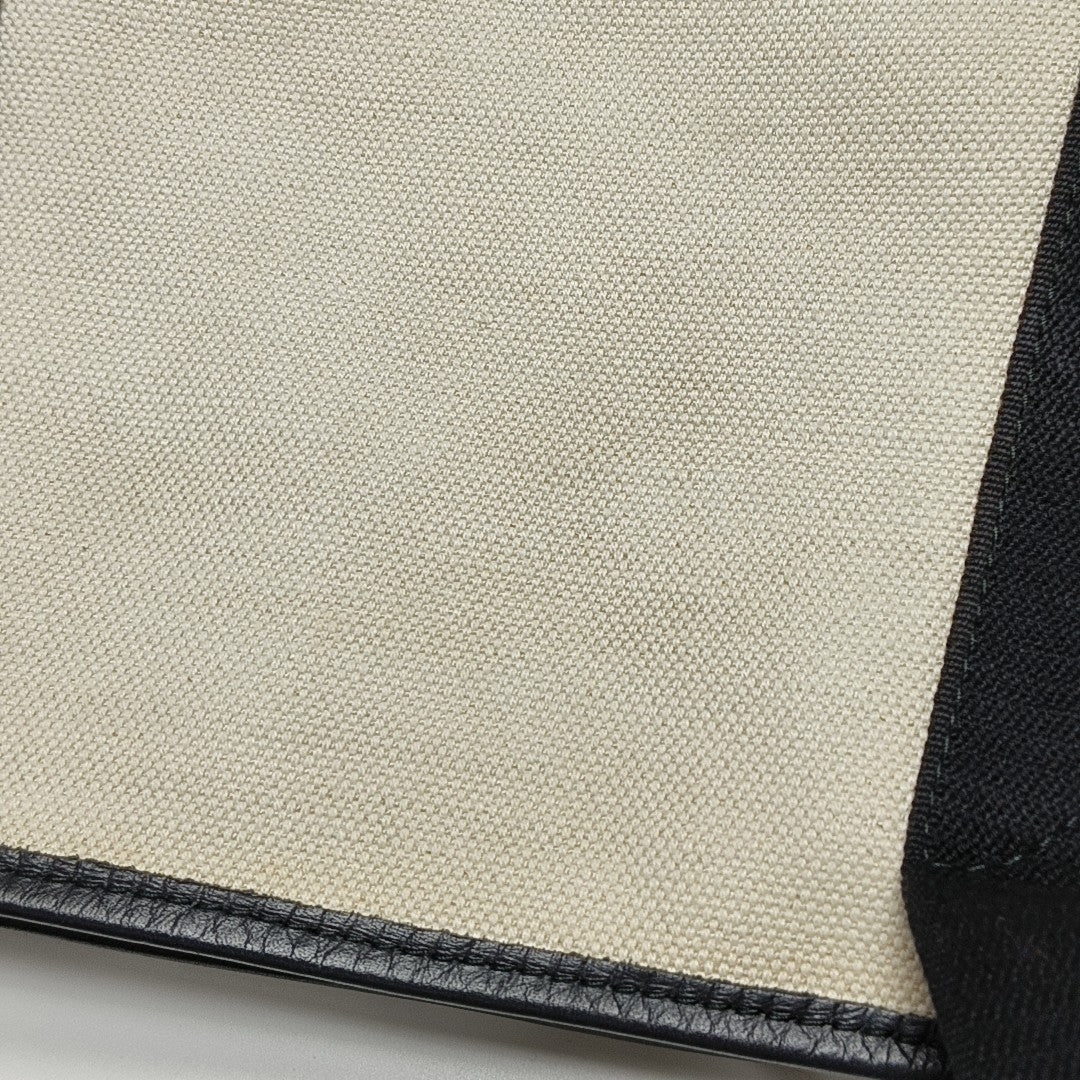 Navy Mini Canvas White
