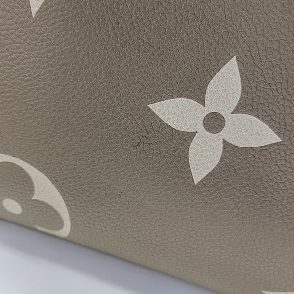 ONTHEGO MM Monogram Calfskin Gray