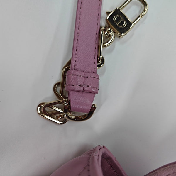 Lady D-Joy Small Cannage Lambskin Purple