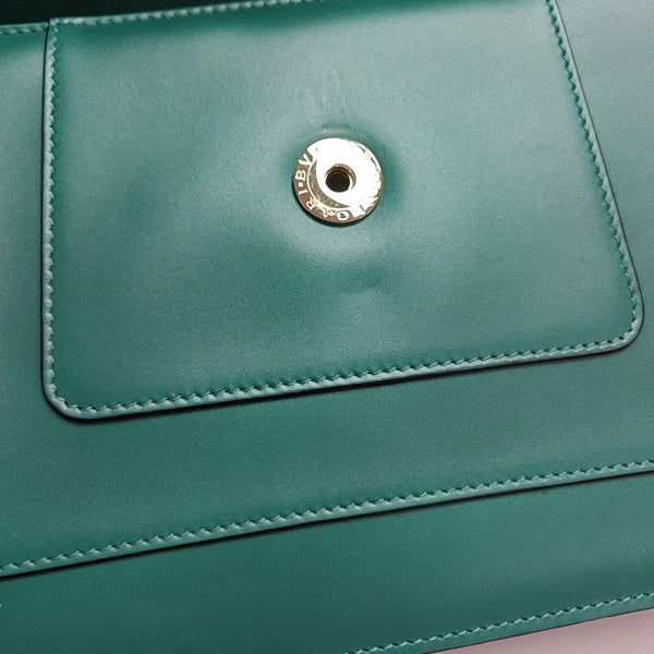 SERPENTI FOREVER Medium Quilted Calfskin Green