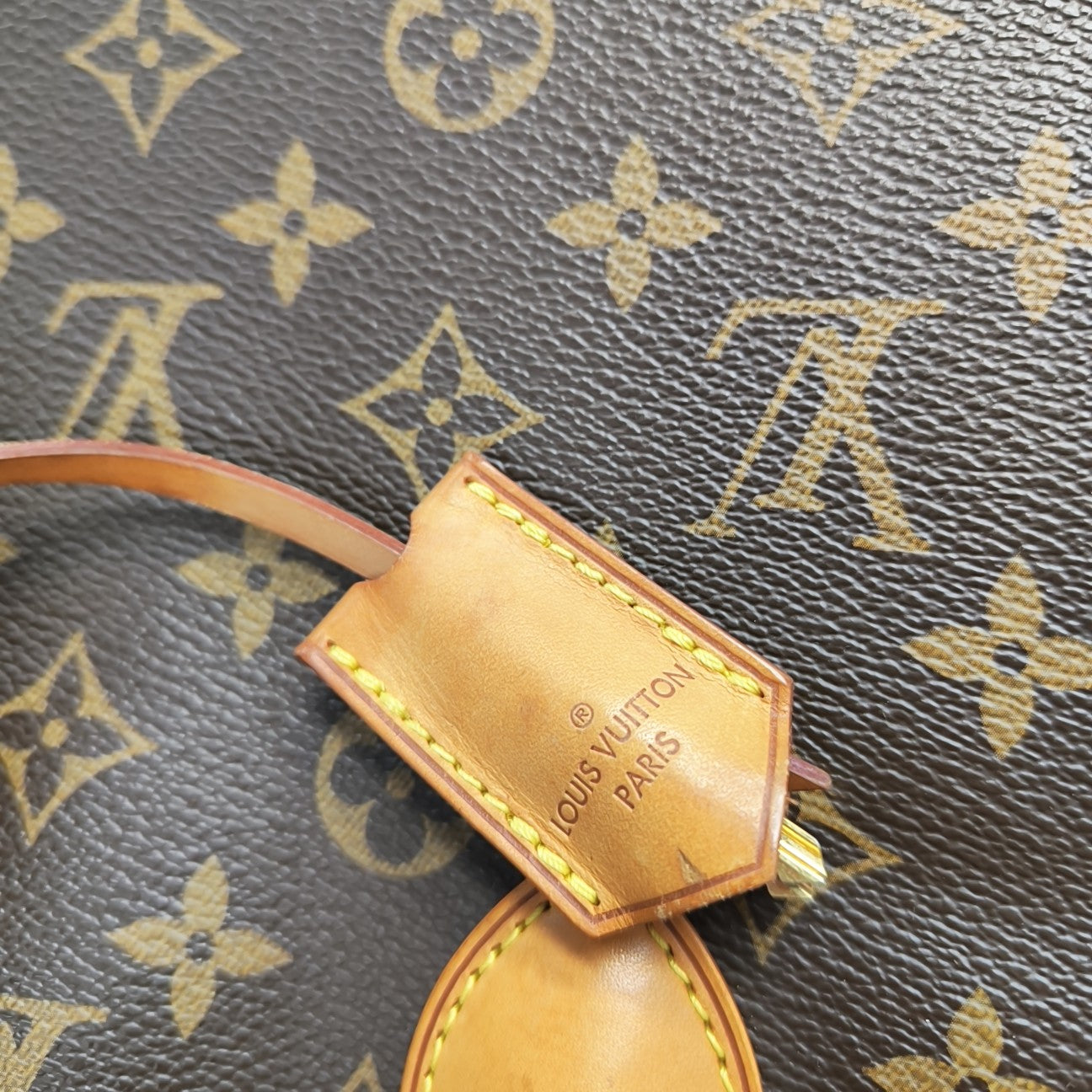 LOCKIT Monogram Coated Canvas Brown