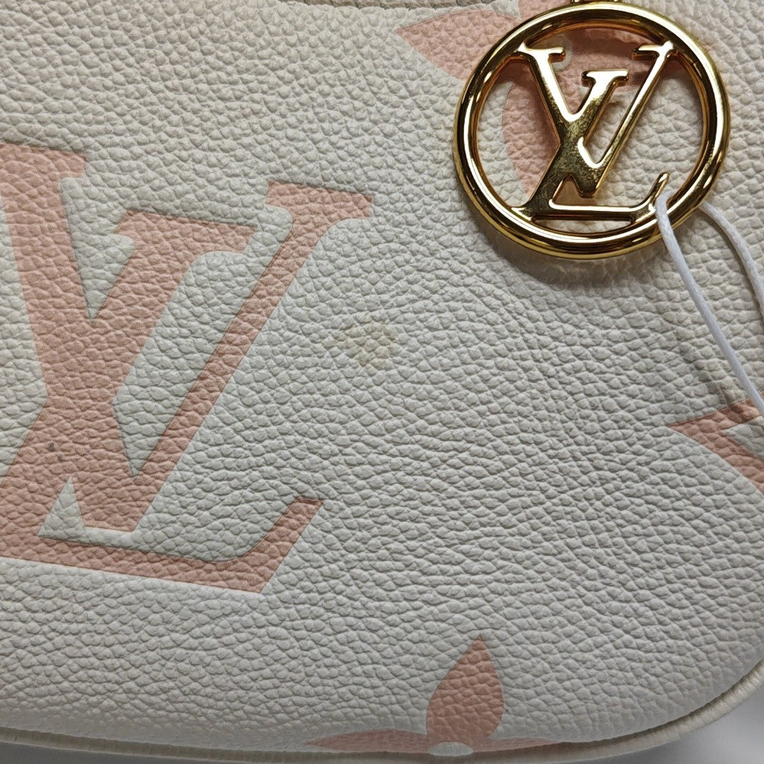 MOON Mini Monogram Calfskin White