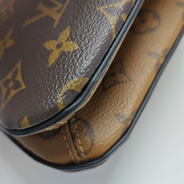 TWINNY Monogram Coated Canvas Brown