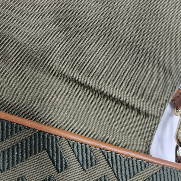 Baguette Medium Canvas Green