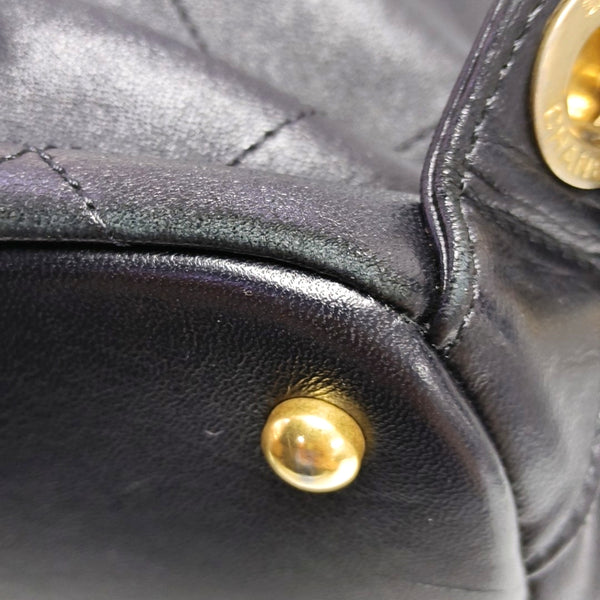 Quilted Lambskin Black