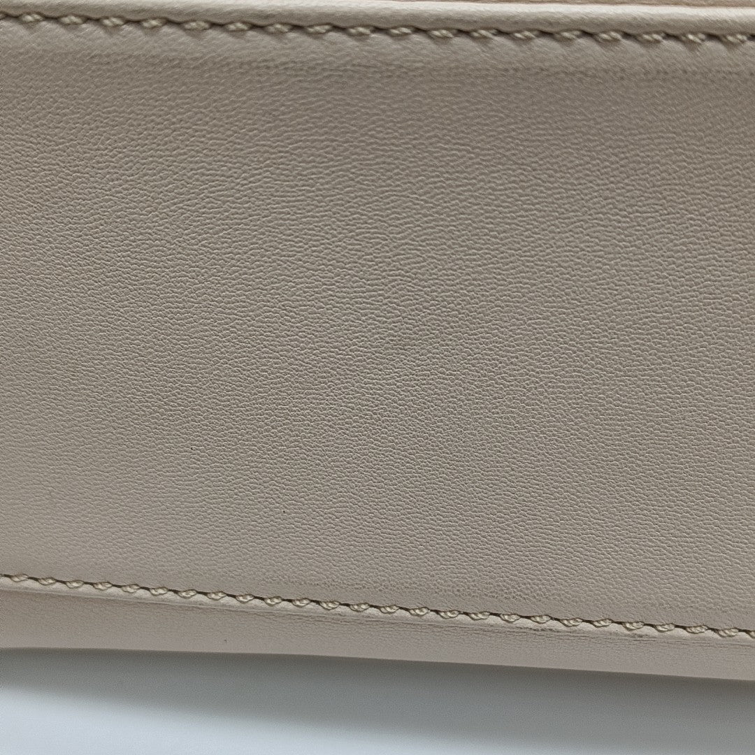 Peekaboo Mini Lambskin Beige