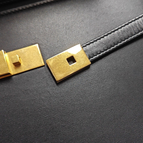 MANHATTAN Calfskin Black
