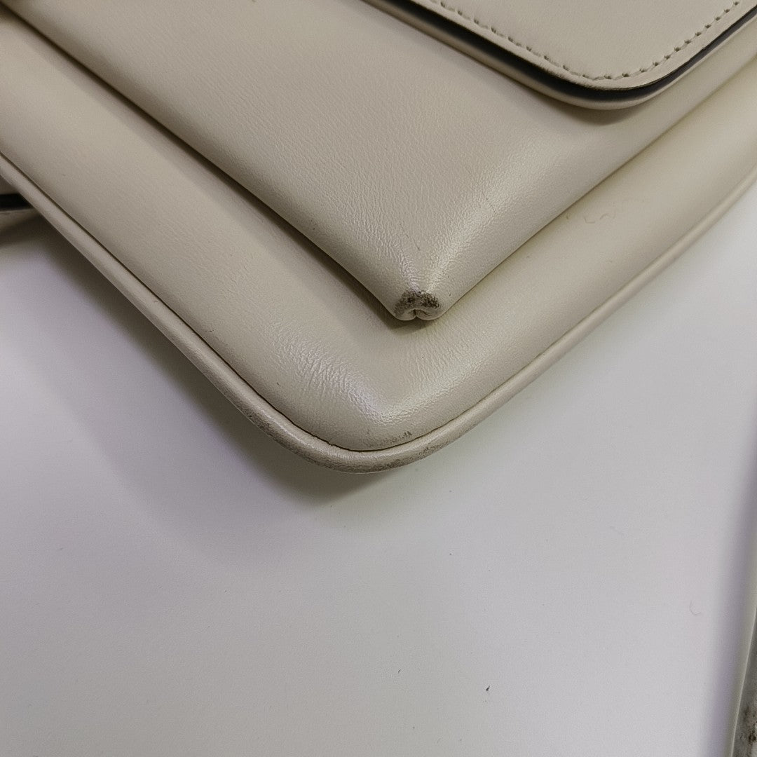 Arli Small Calfskin White