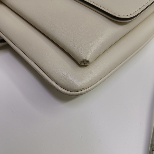 Arli Small Calfskin White