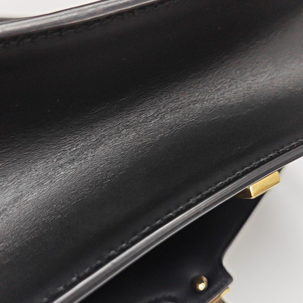 Sylvie Small Calfskin Black