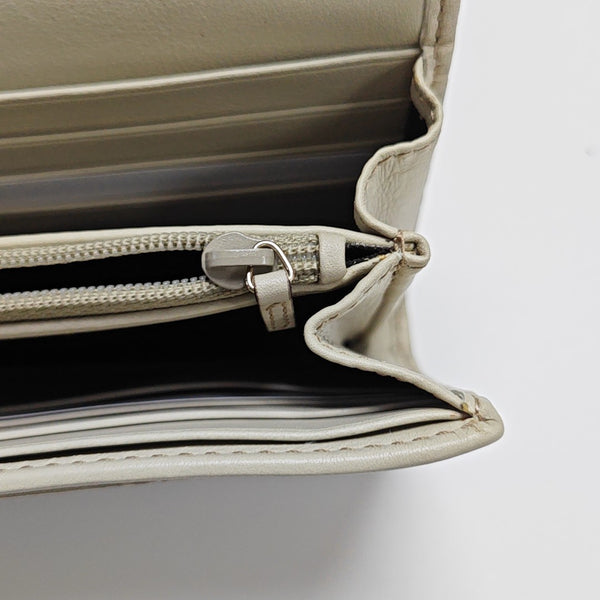 Lovely Monogram Calfskin White Wallet