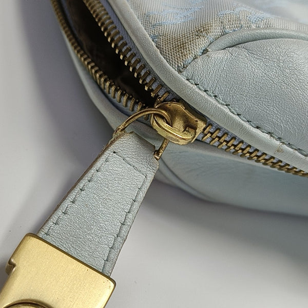 Canvas Shoulder Bag Blue