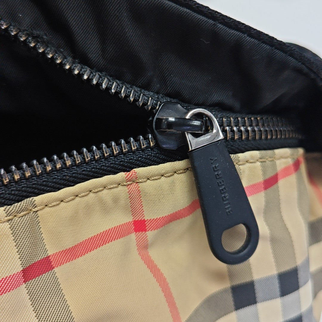 Fabric Belt Bag Brown