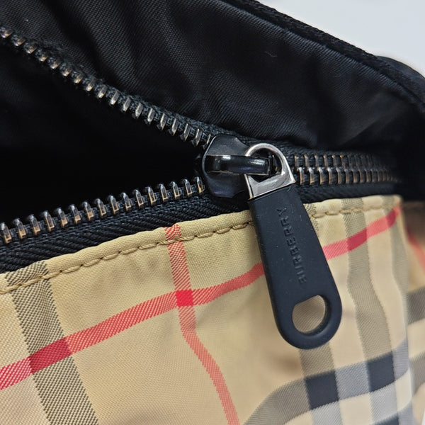 Fabric Belt Bag Brown