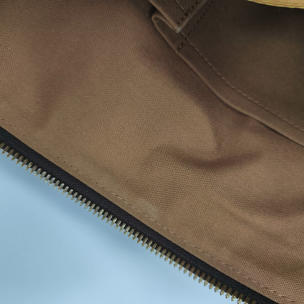 PALERMO GM Monogram Coated Canvas Brown