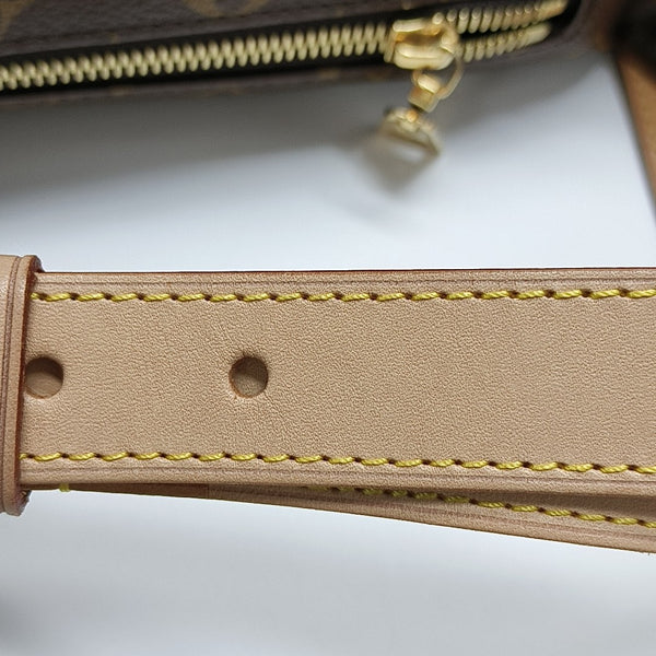 BUMBAG Monogram Coated Canvas Brown
