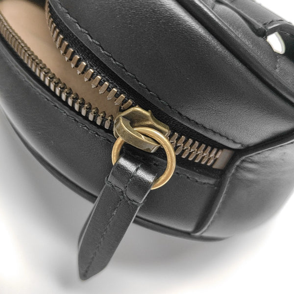 GG Marmont Small Quilted Calfskin Black