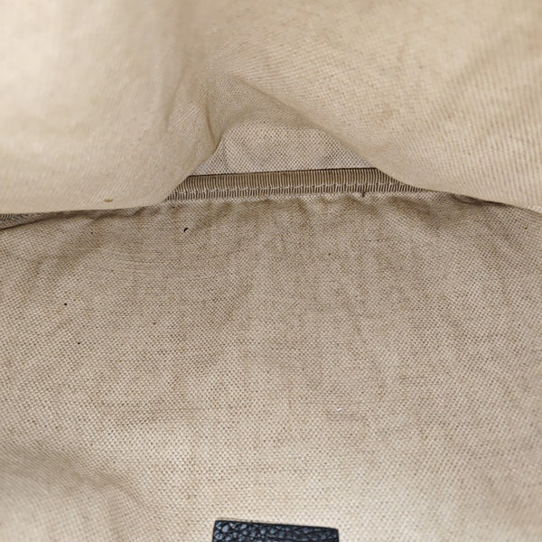 Print Large Calfskin Black