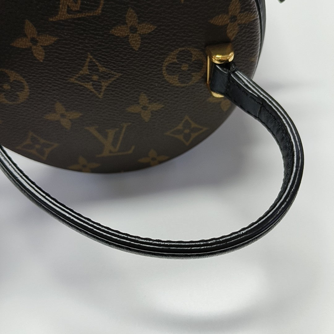 CANNES PM Monogram Coated Canvas Brown
