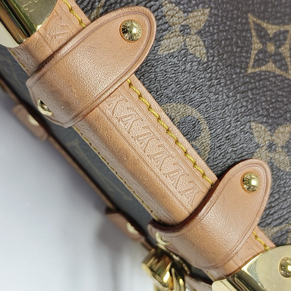 SIDE TRUNK PM Monogram Coated Canvas Brown