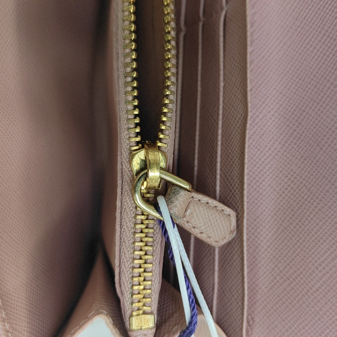 Fold Wallet Calfskin Pink