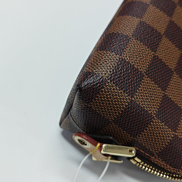 COSMETIC PM Damier Ebene Coated Canvas Brown