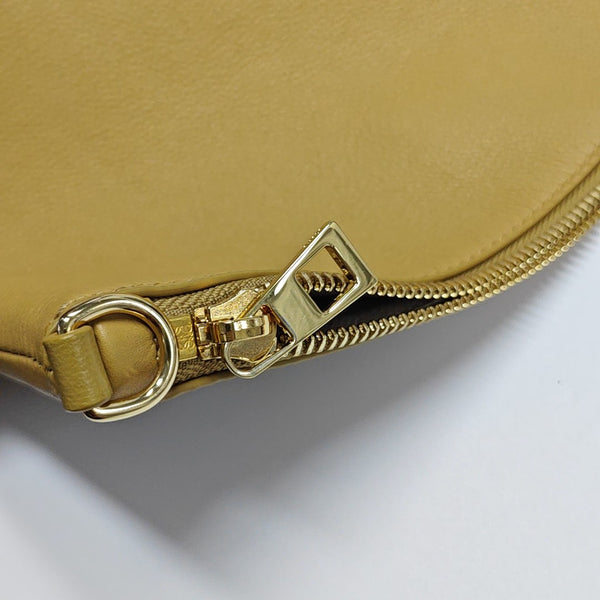 Calfskin Clutch Brown