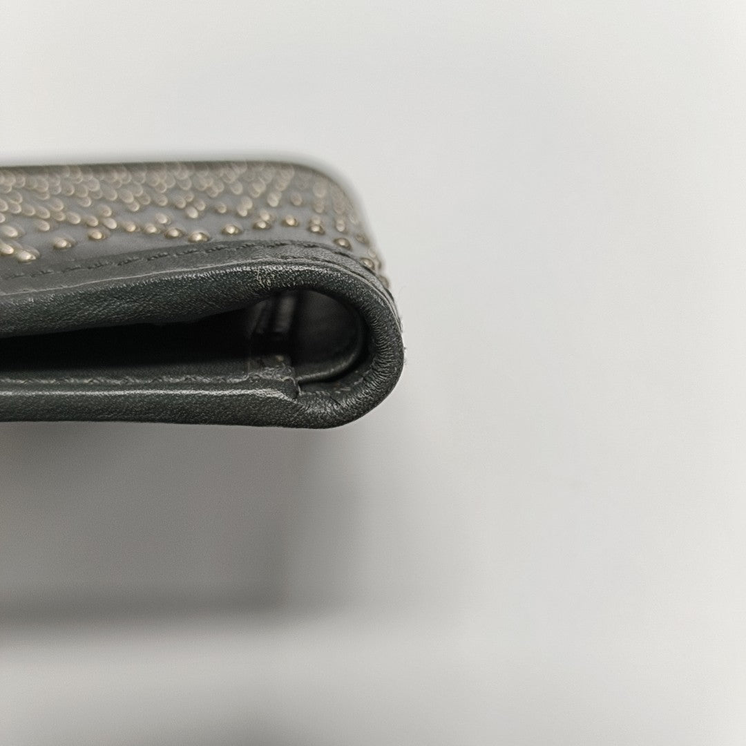 Calfskin Wallet Gray