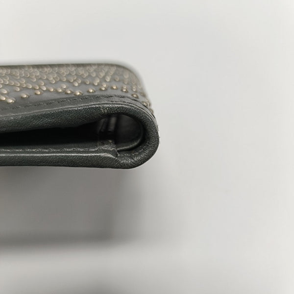 Calfskin Wallet Gray