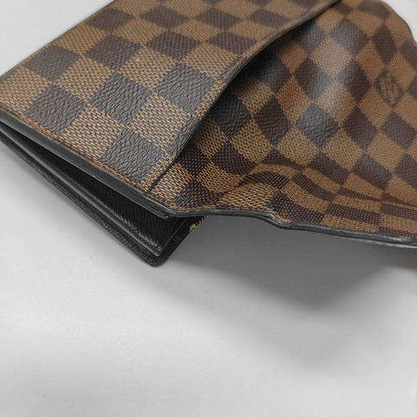 JOSÉPHINE Damier Ebene Coated Canvas Brown Wallet