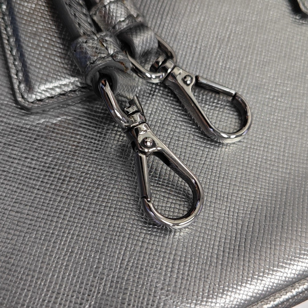 Promenade Mini Calfskin Silver