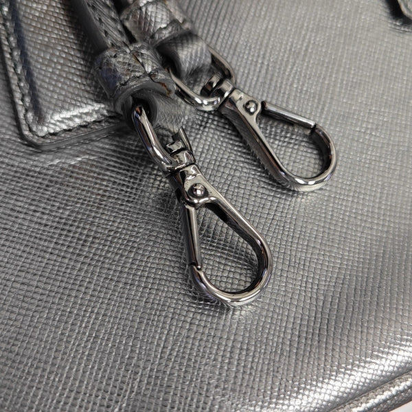 Promenade Mini Calfskin Silver