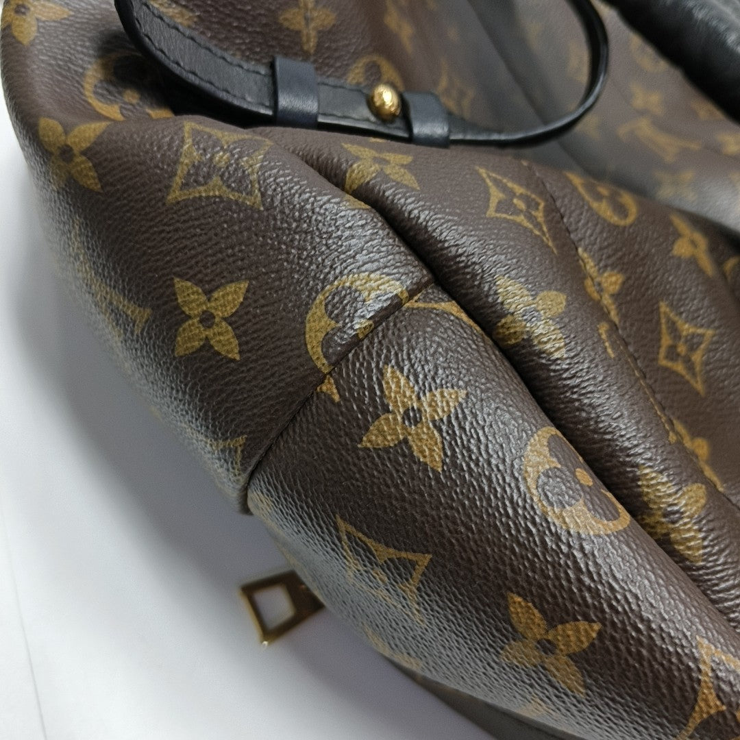 PALM SPRINGS MM Monogram Coated Canvas Brown