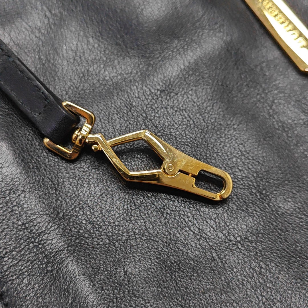 Crush Calfskin Black