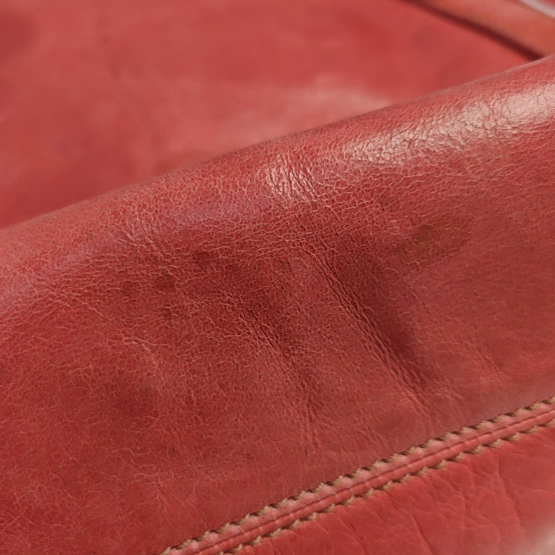 Bow Calfskin Red