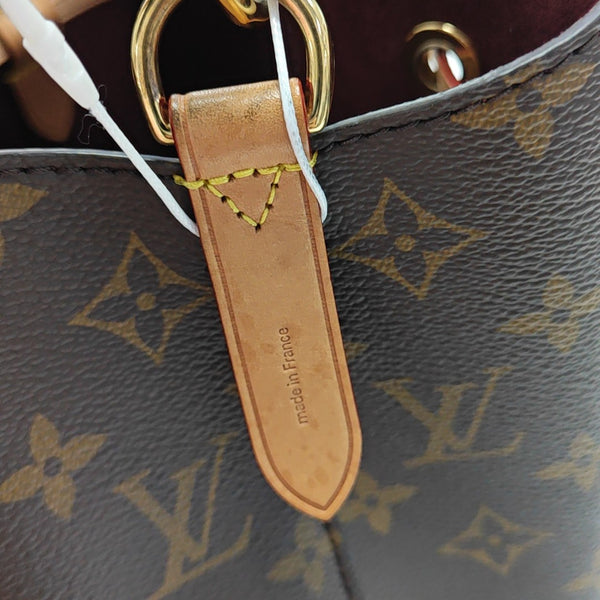 NÉONOÉ BB Monogram Coated Canvas Brown