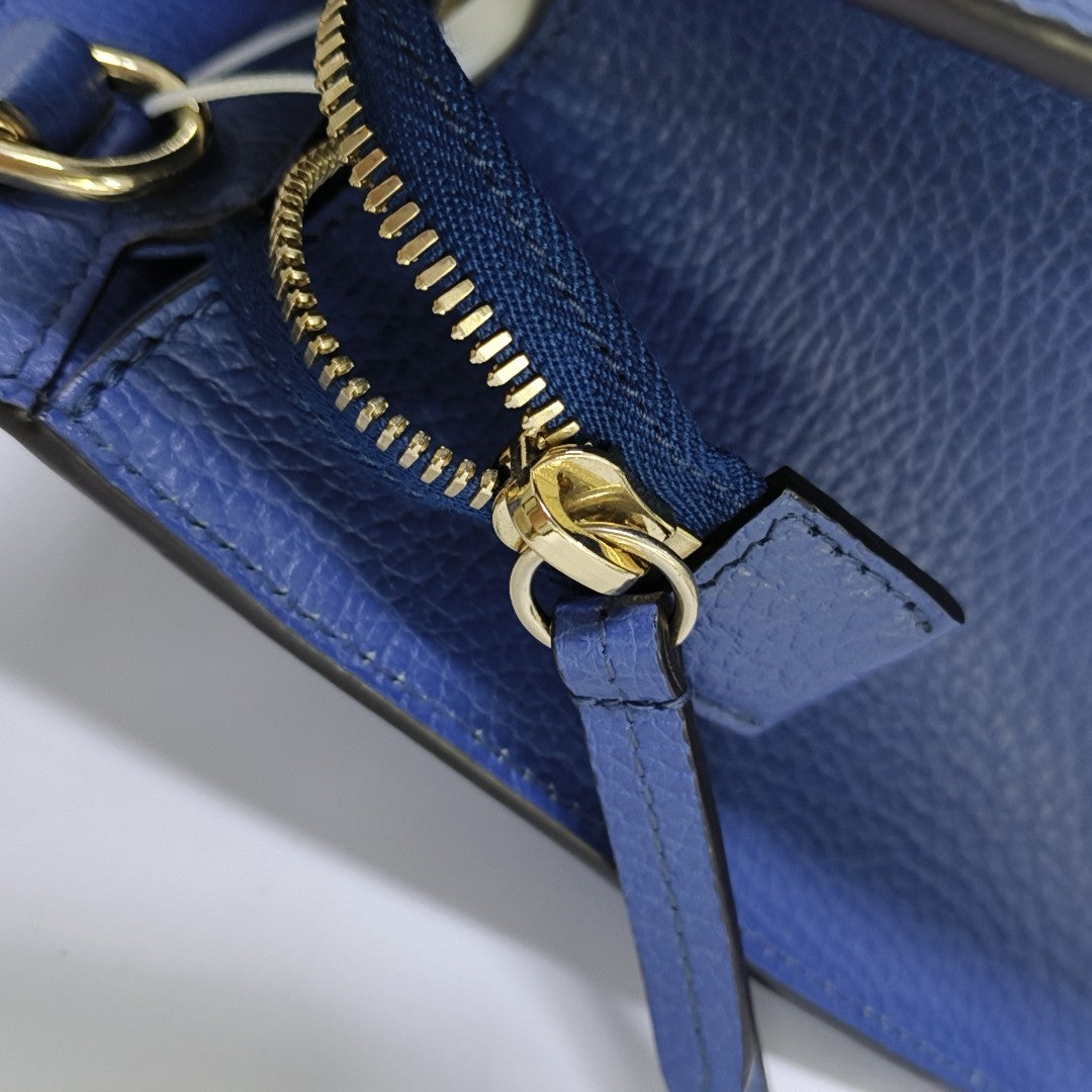 Authenticated pre-owned  Soho Calfskin Blue - Shoulder Bag at Looply