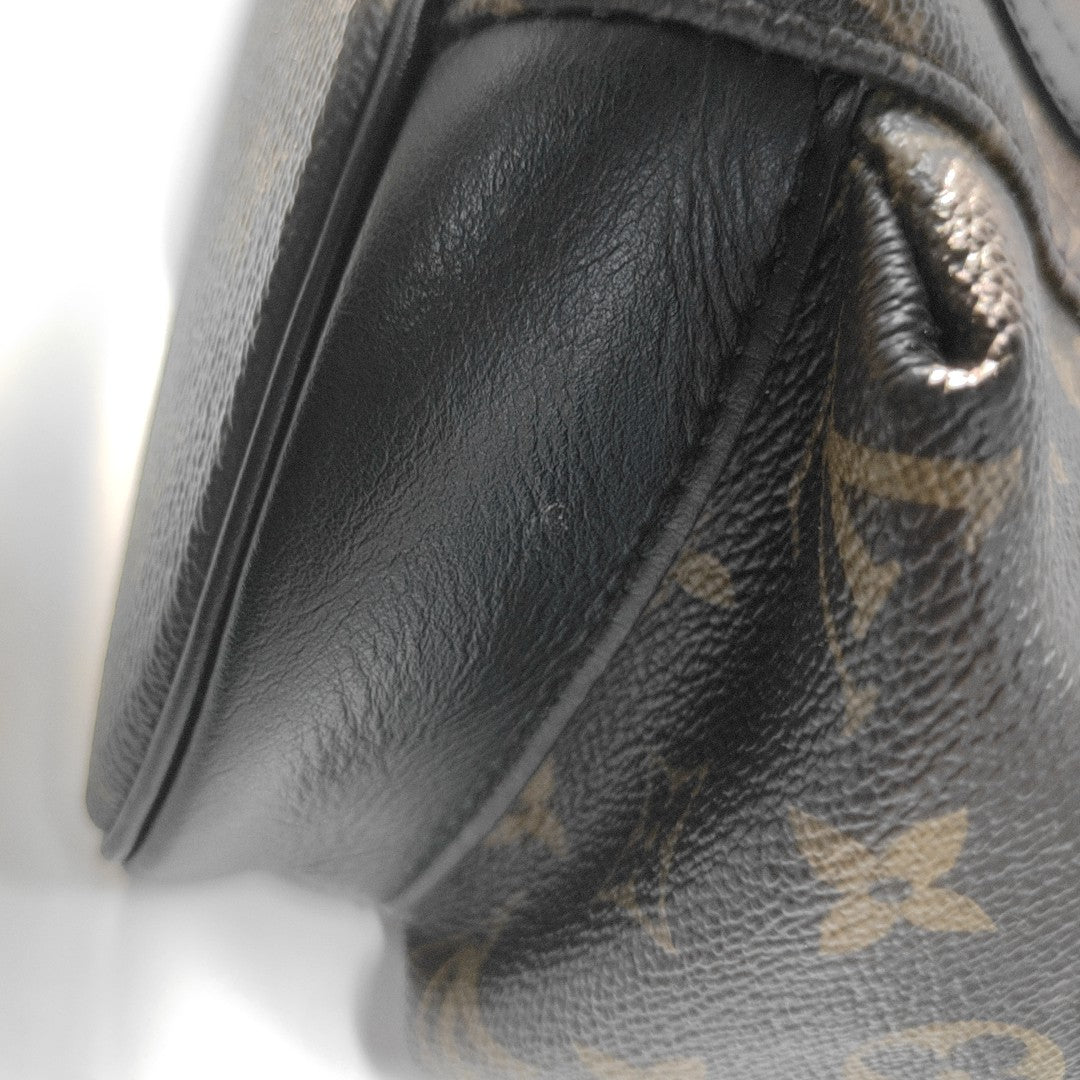 CHRISTOPHER PM Monogram Coated Canvas Brown