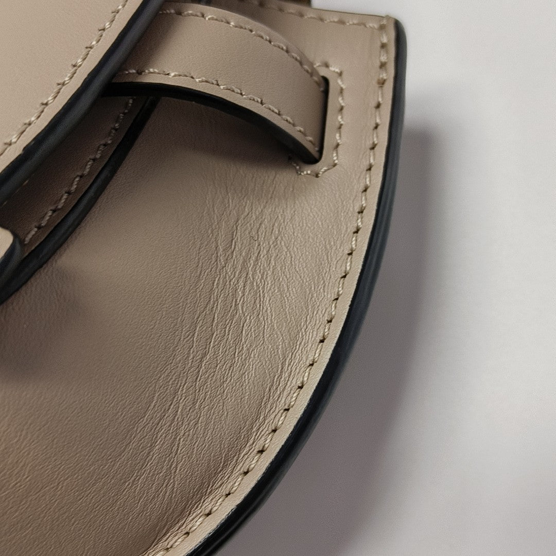 Gate Mini Calfskin Beige